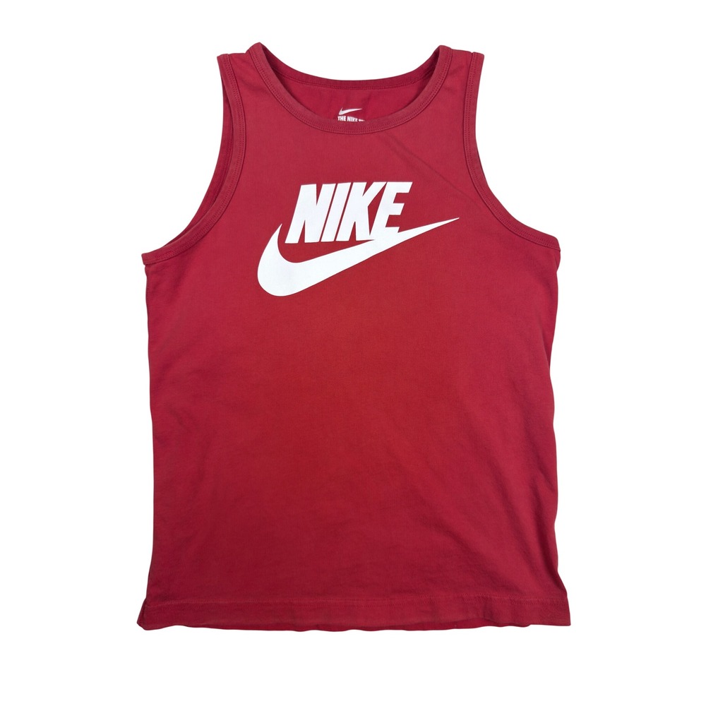 Nike Tank Top The Nike Tee Kids Large Red